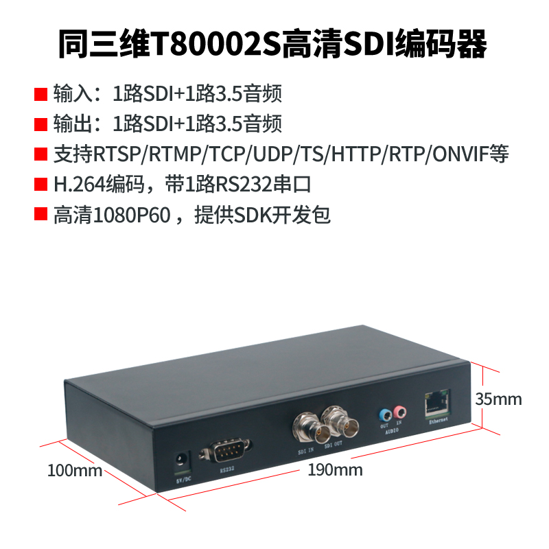 T80002S SDI編碼器簡介